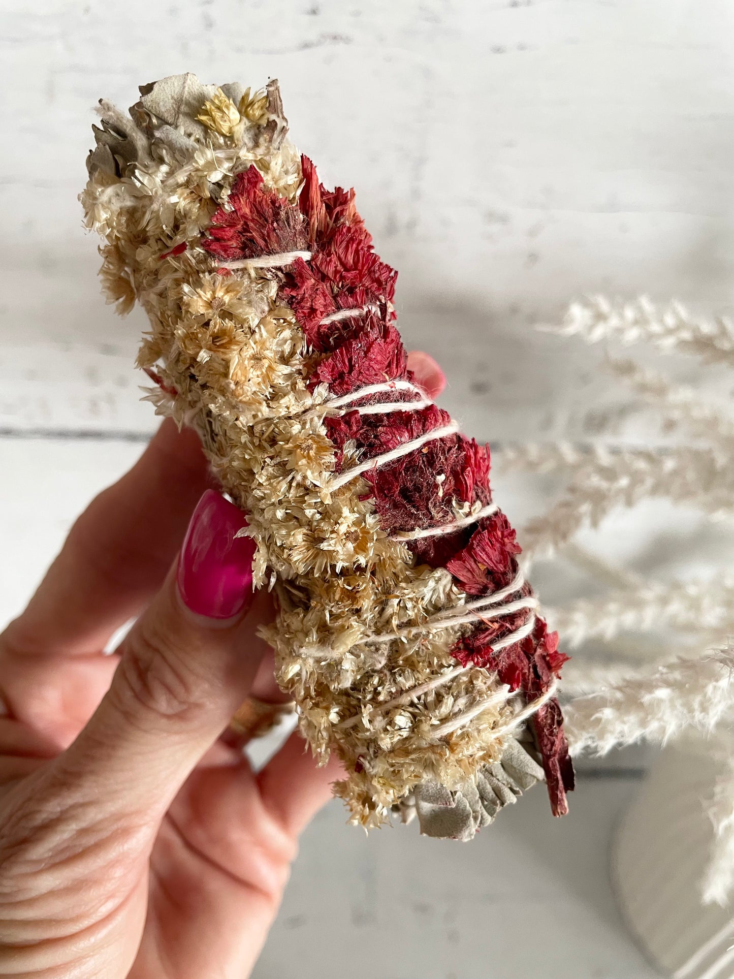 Authentic White Sage/red sinuata/mullein
