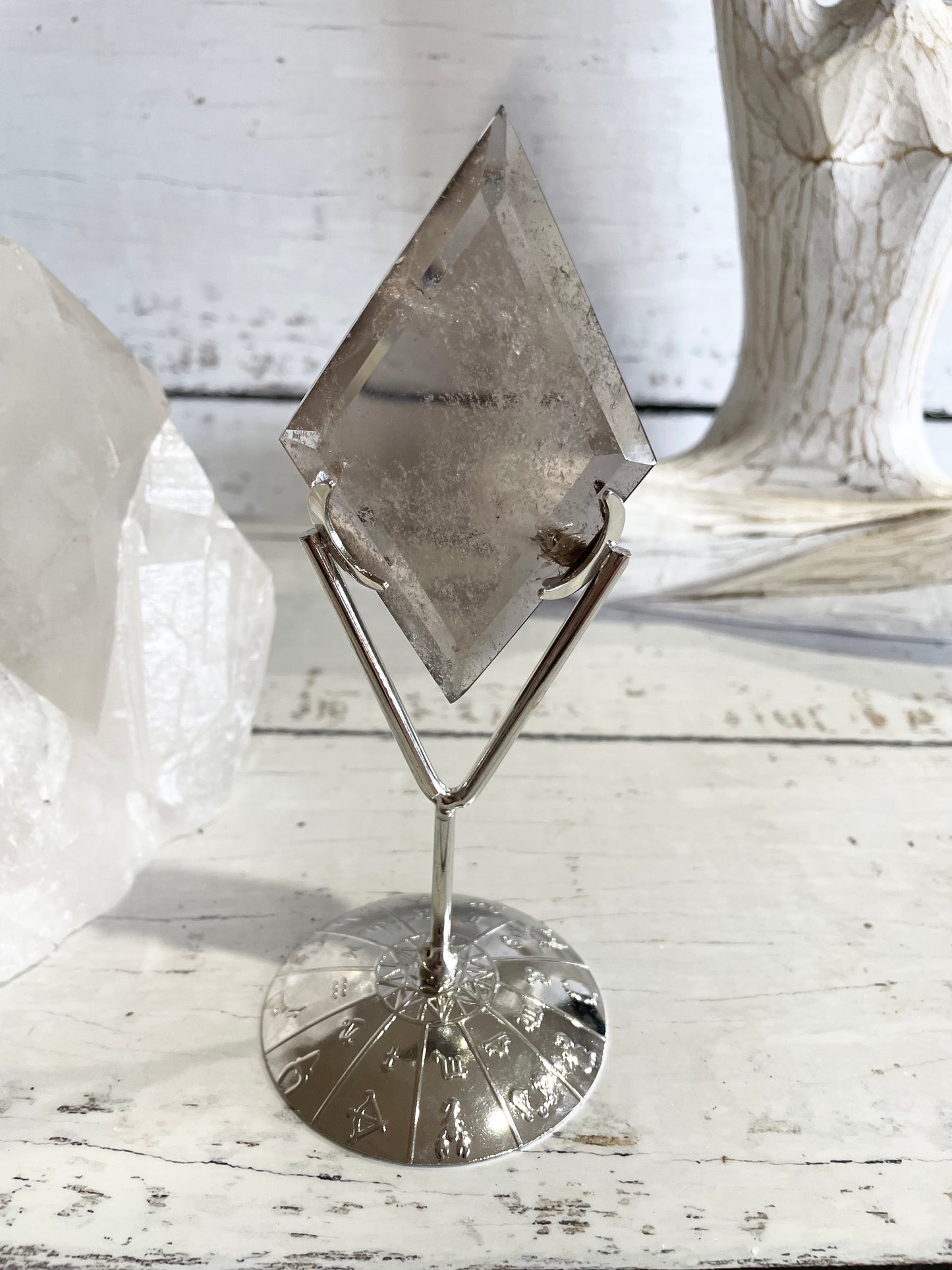 Smoky Quartz Diamond ~ 18