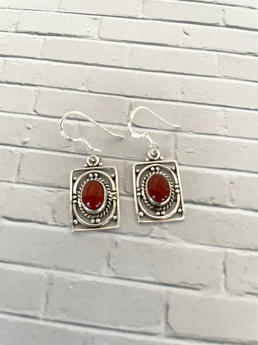 Carnelian Dangles