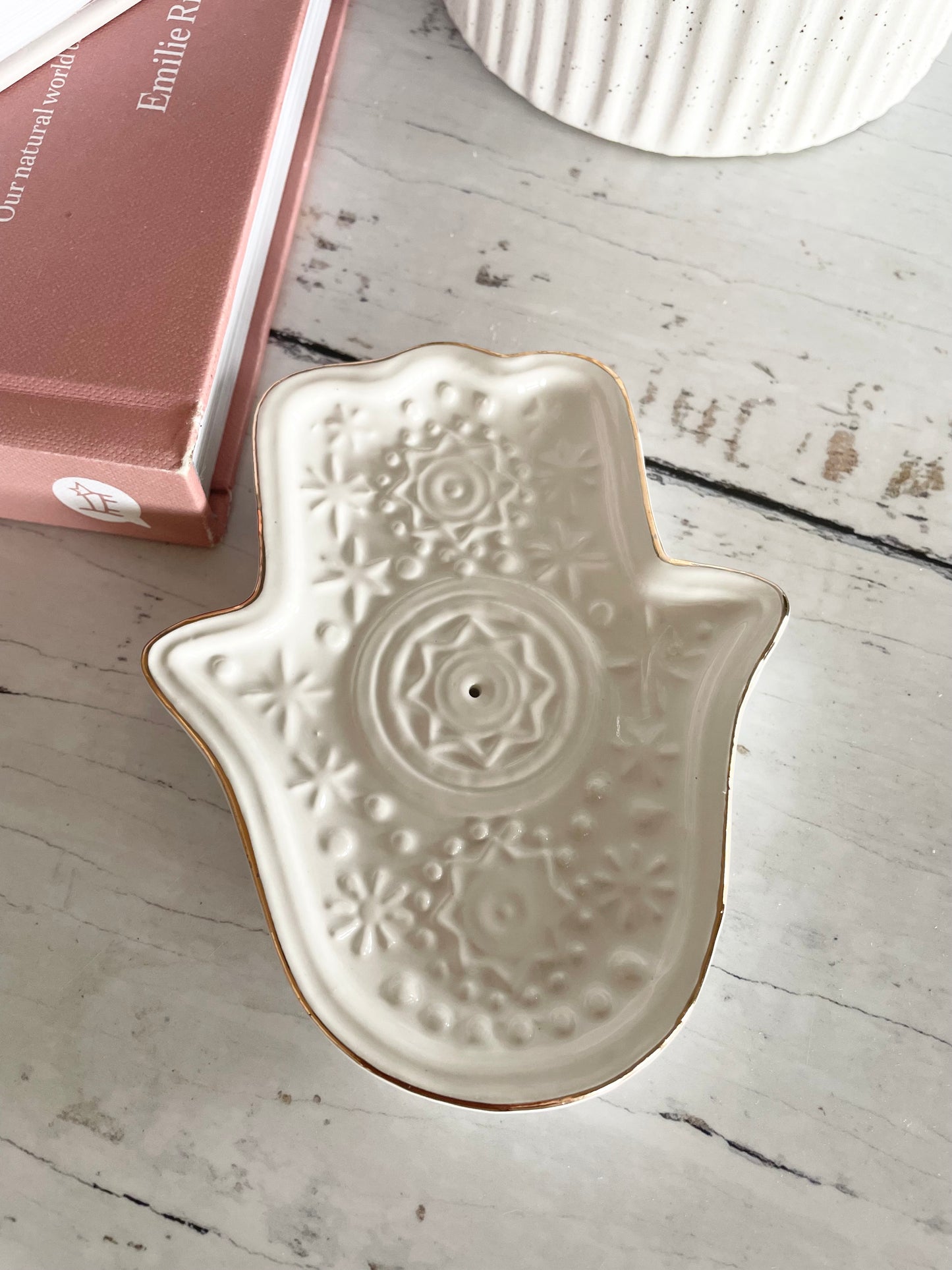 Incense Holder - Hamsa Hand