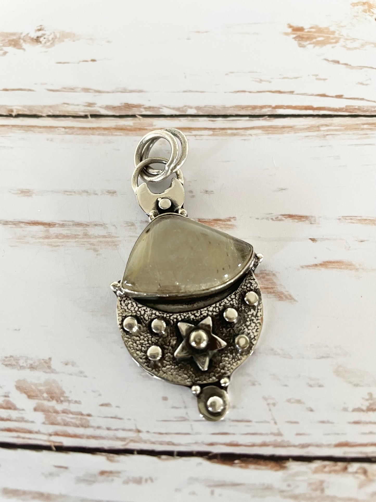 Golden Rutile Quartz pendant