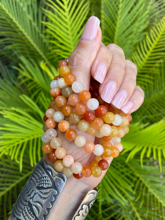 Fortune Jade Healing Bracelet ~ Abundance