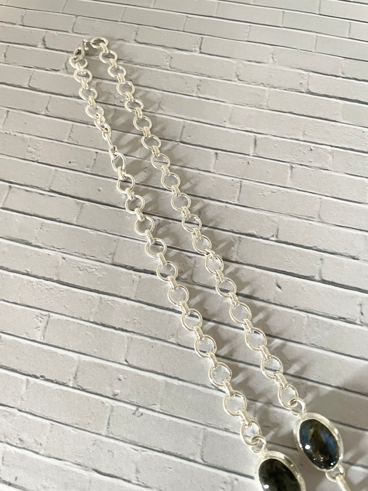 Labradorite Lariat Necklace