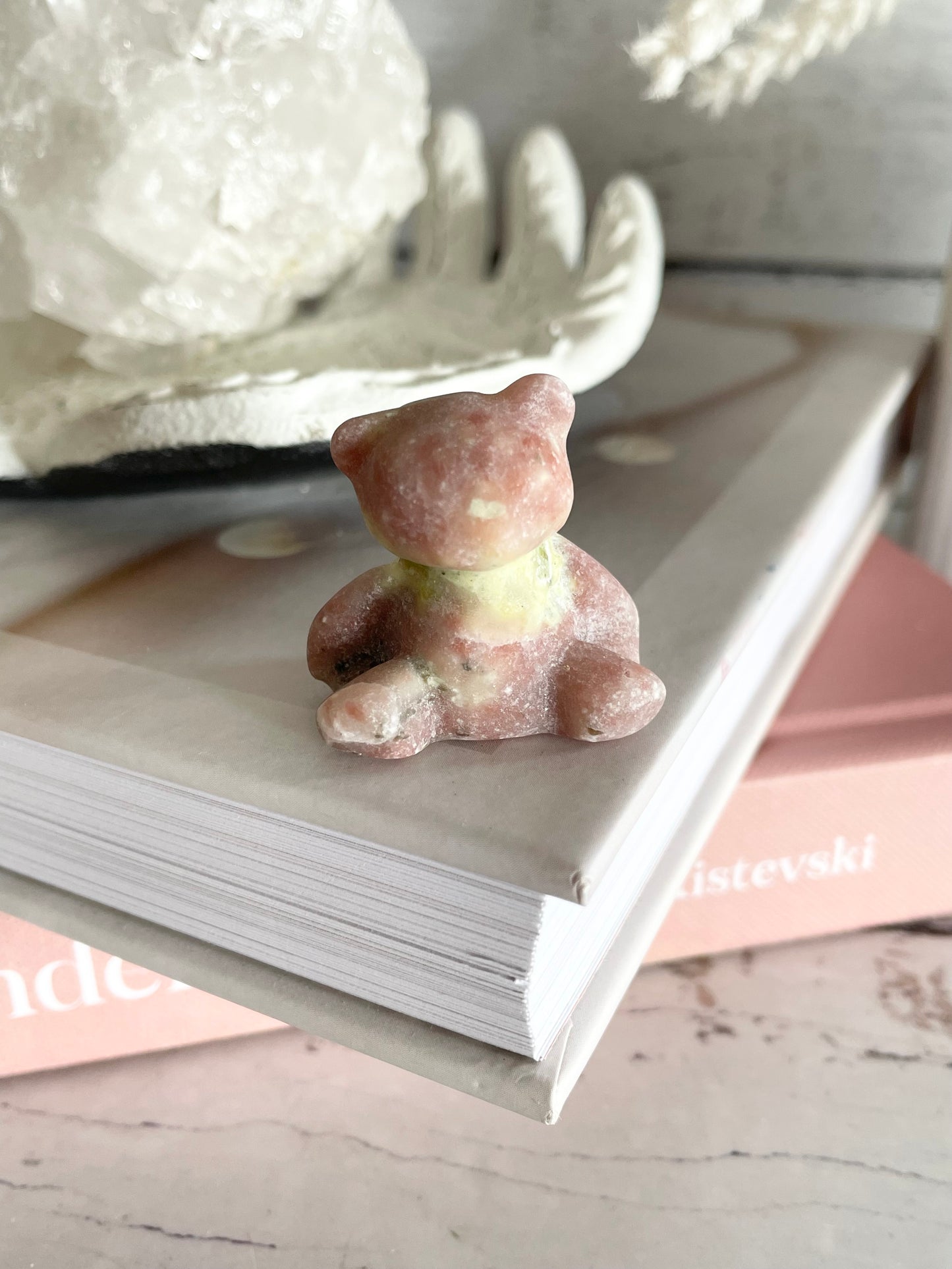 Teddy Bear ~ Pink Opal