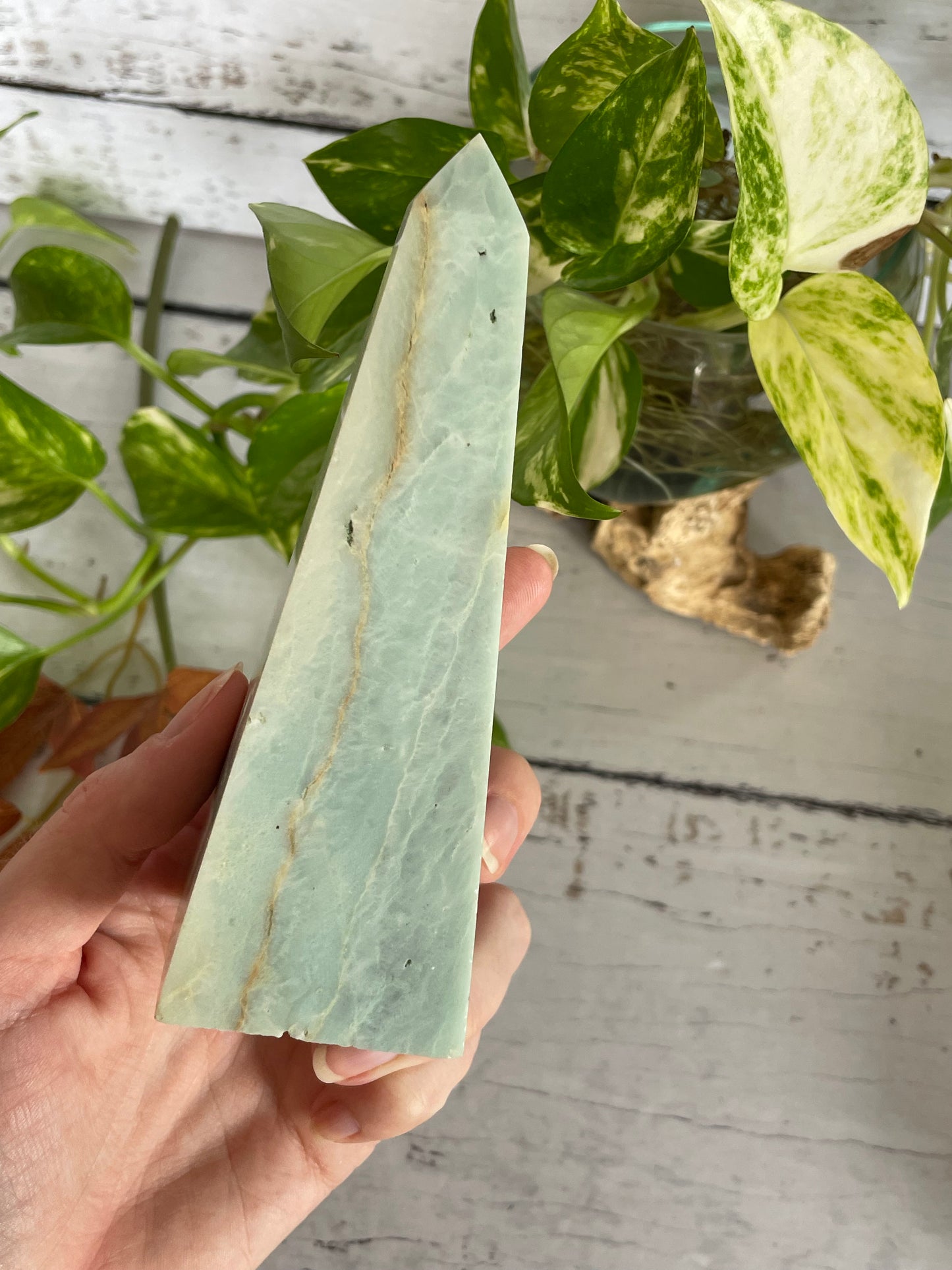 Caribbean Calcite Obelisk