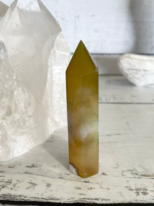 Green Flower Agate Generator