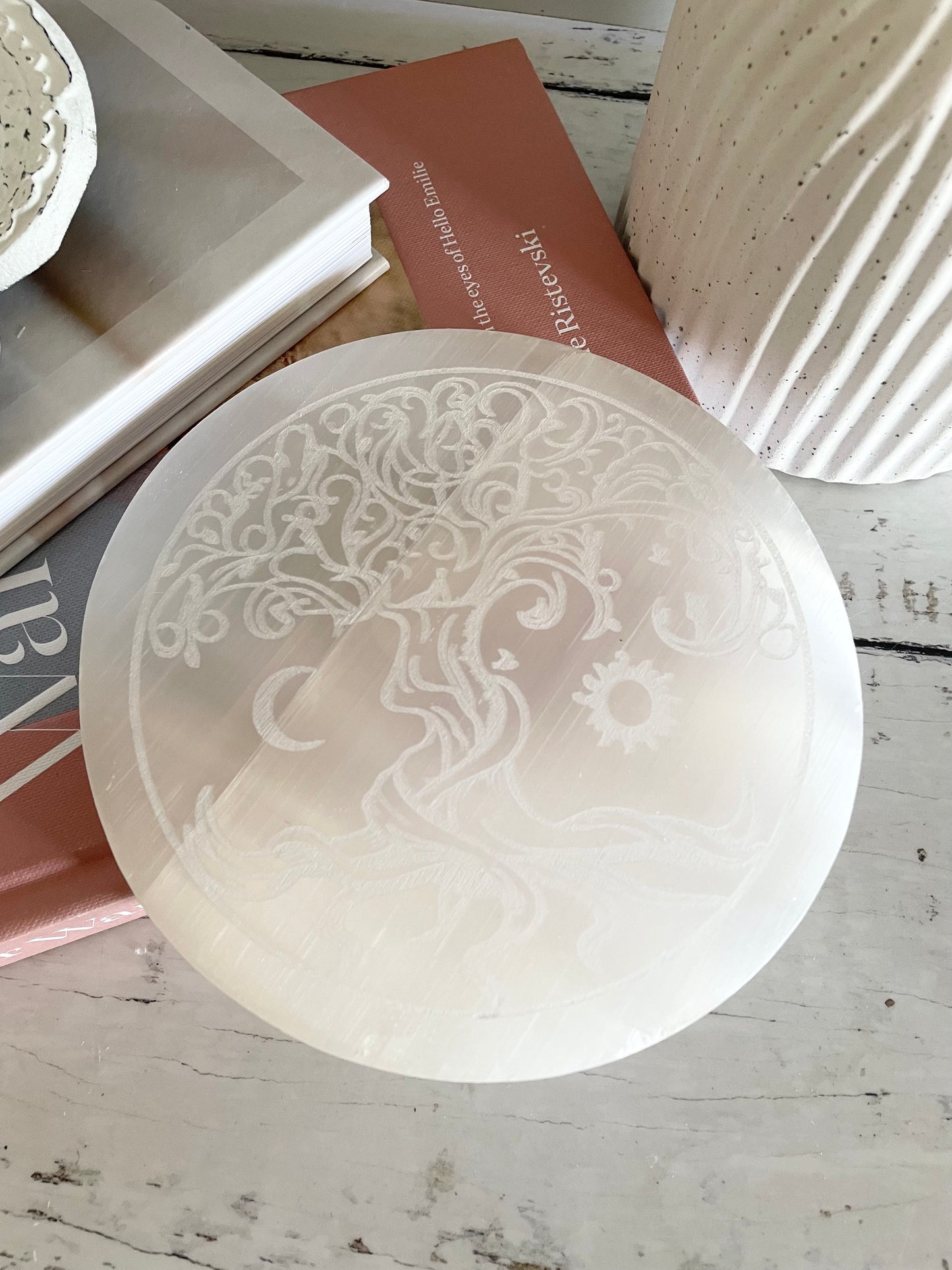 Selenite Charging Plate