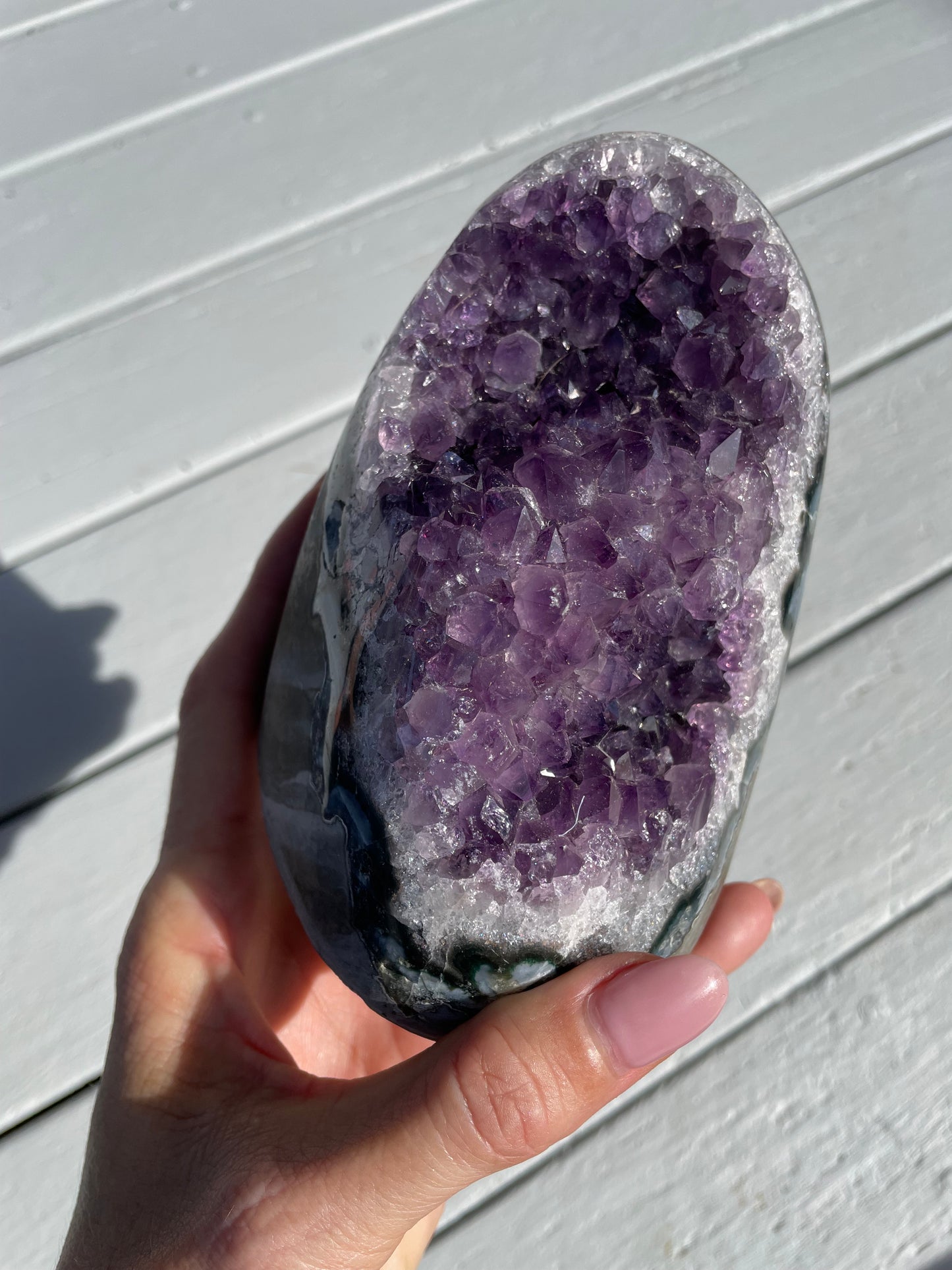 Amethyst Standing Cluster