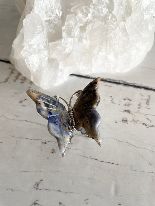 Sodalite Butterfly