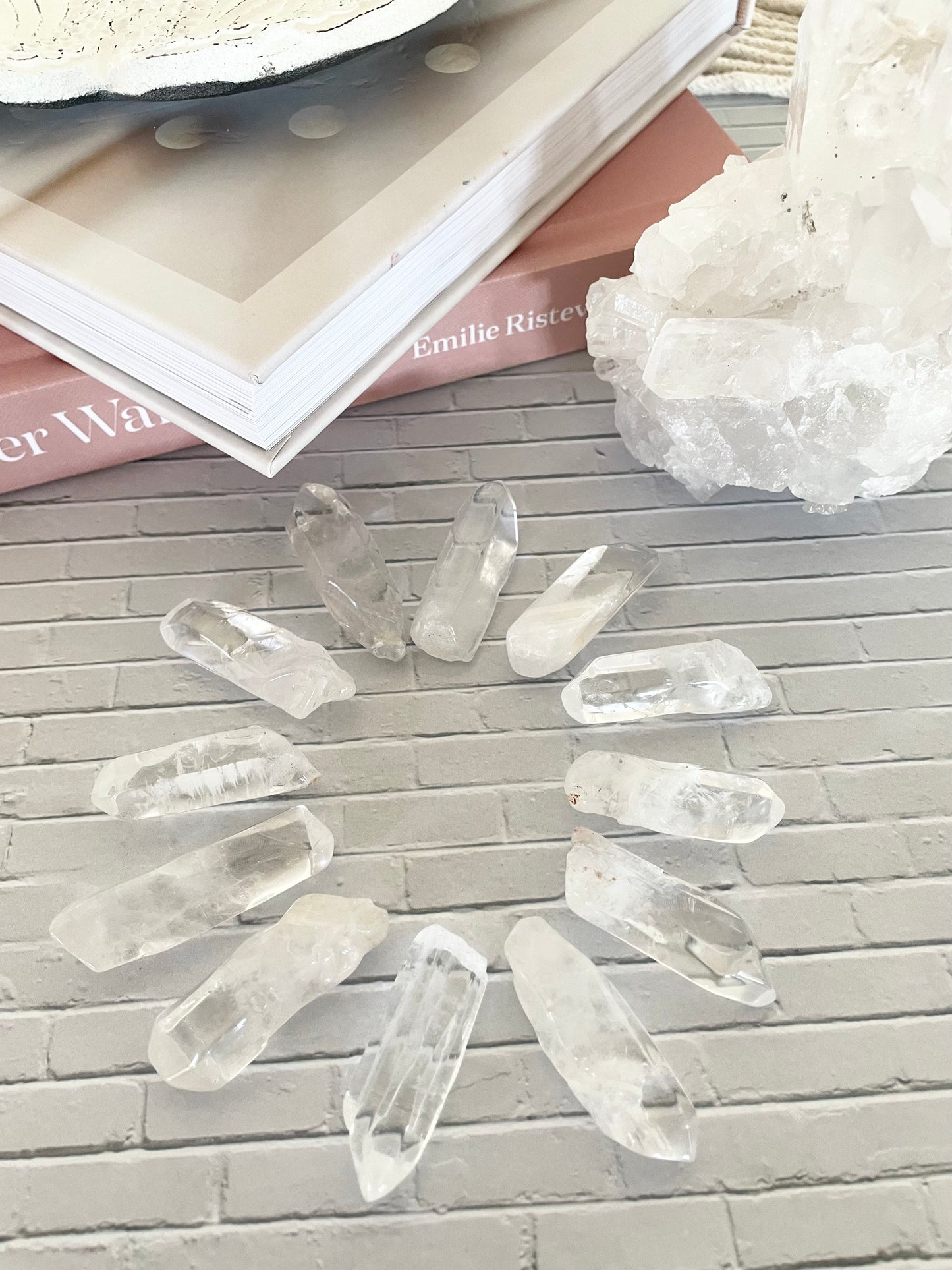 Clear Quartz polished points