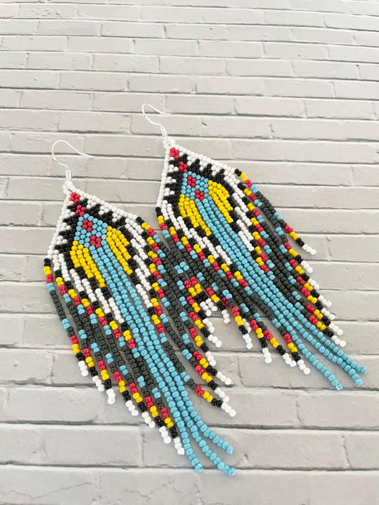 Cherokee Spirit - Seed bead dangles 19
