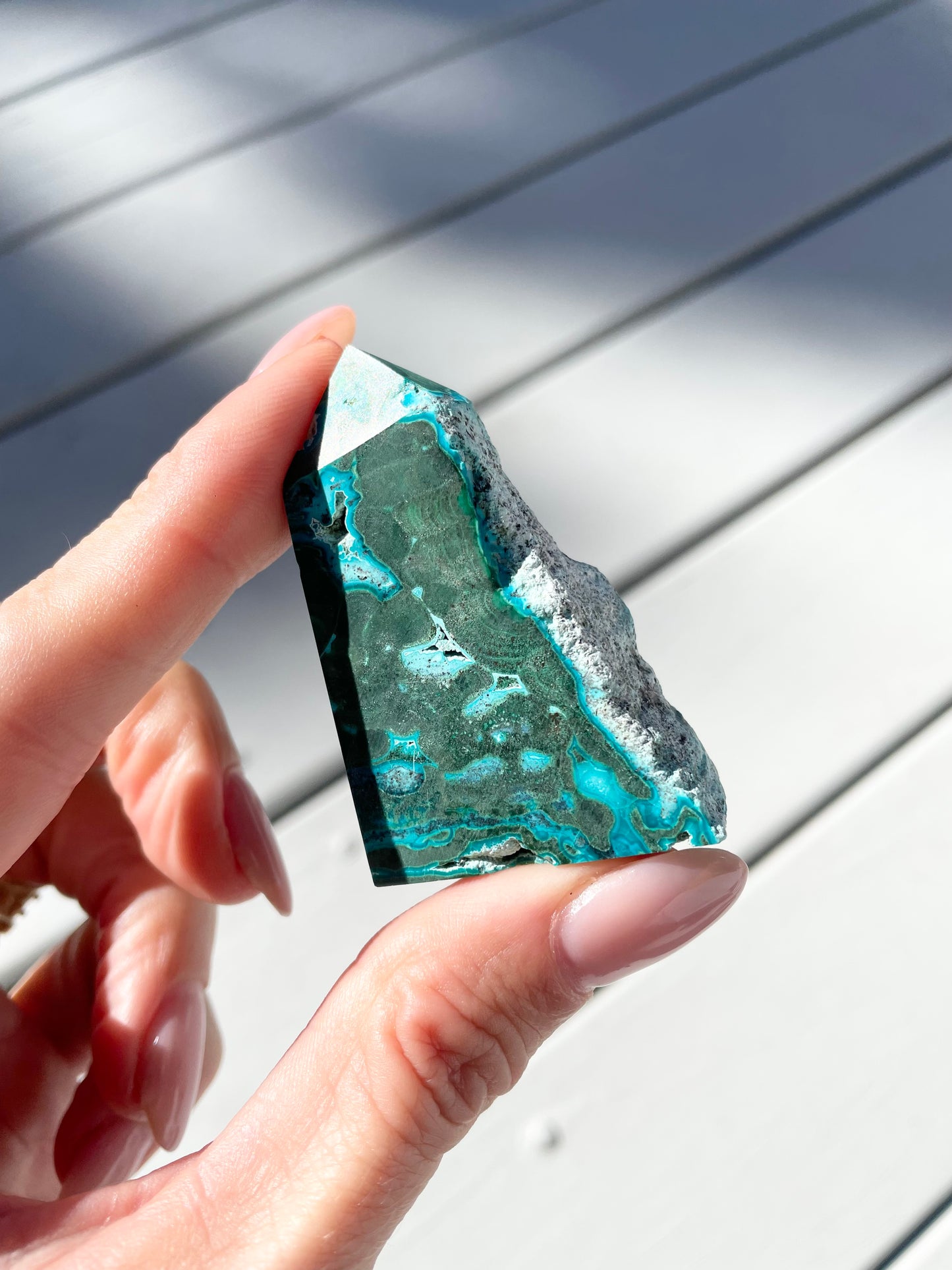 Chrysocolla Malachite Freeform