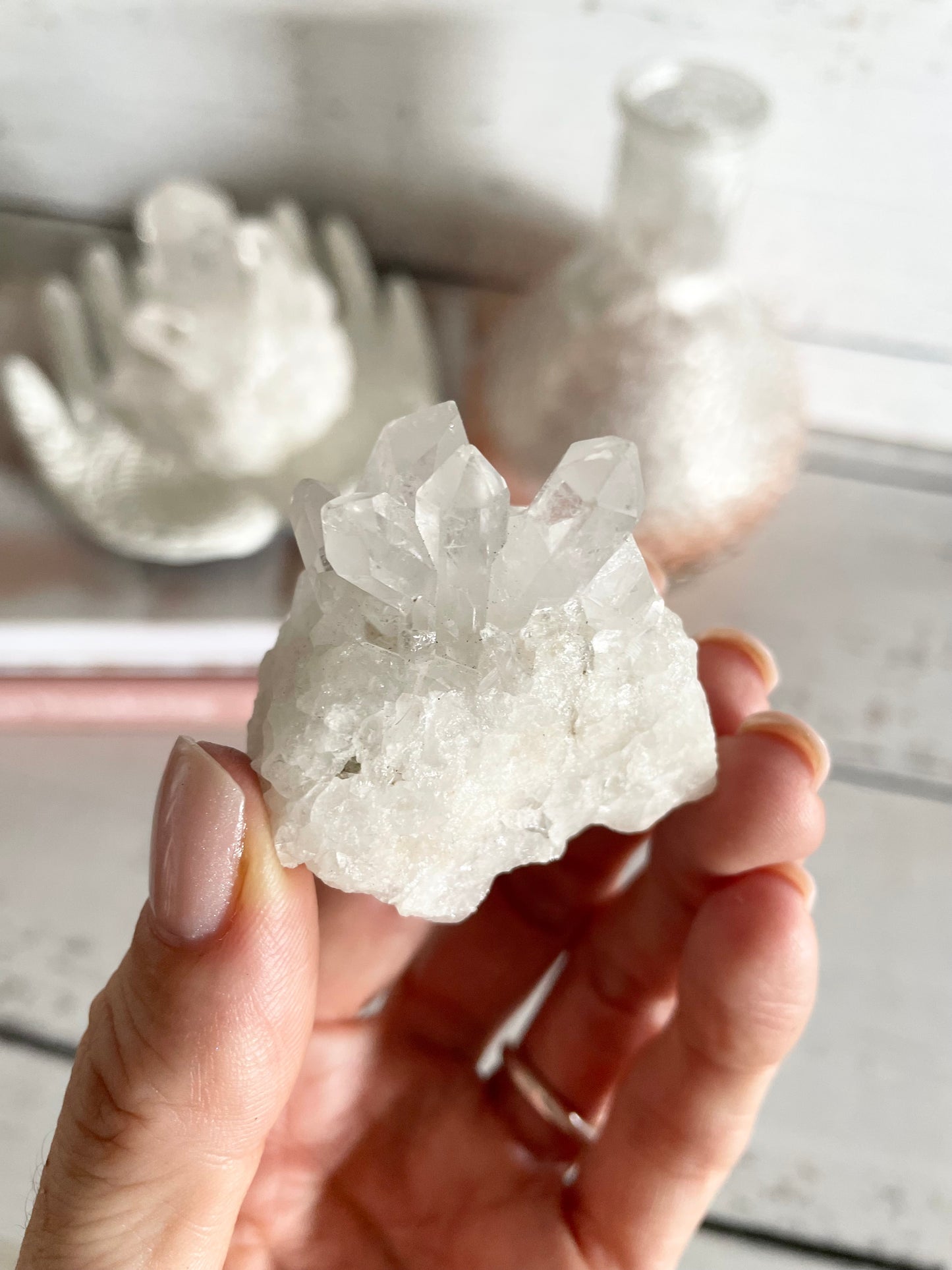 Clear Quartz Cluster