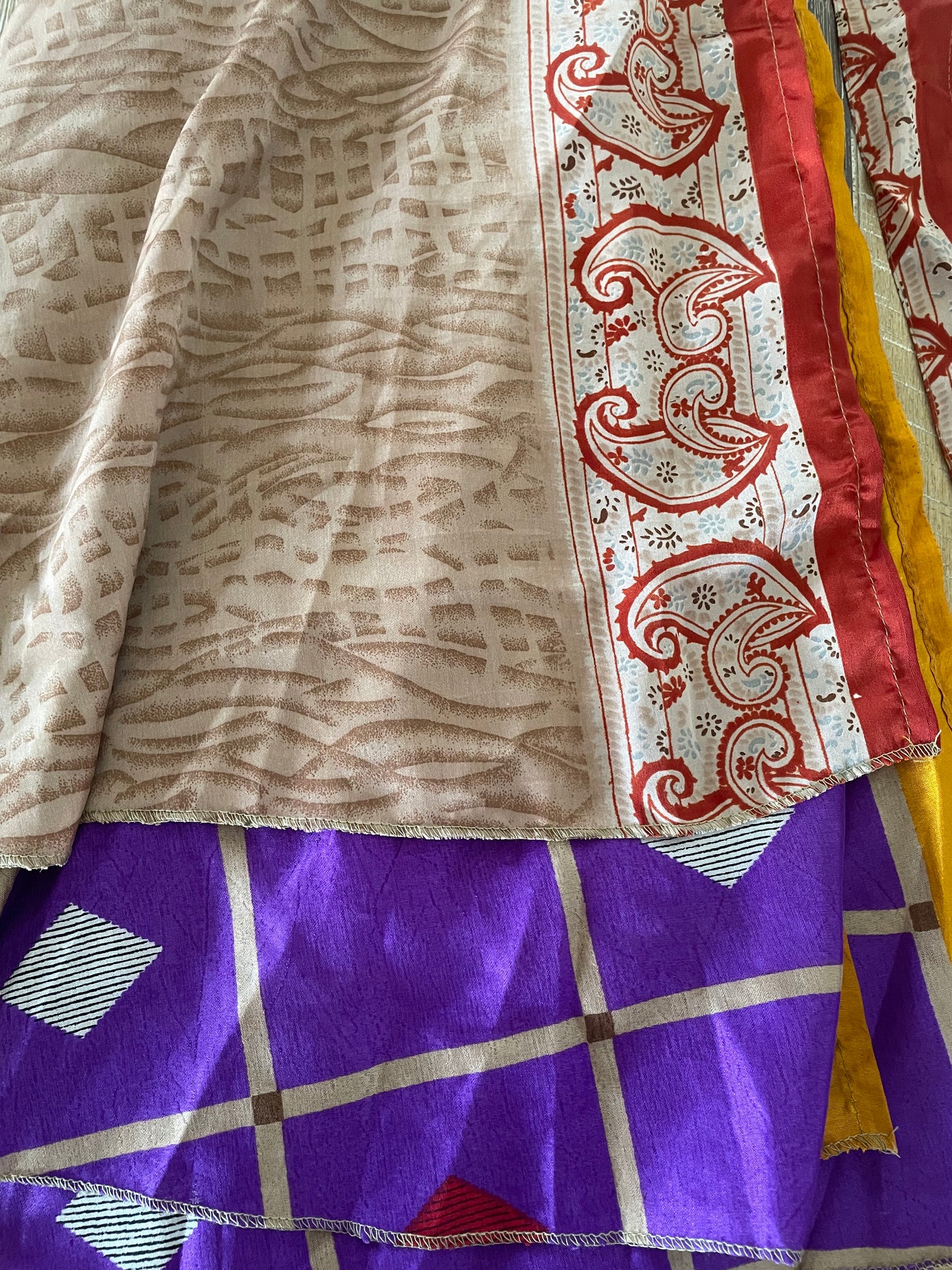 Upcycled Sari Skirt 26