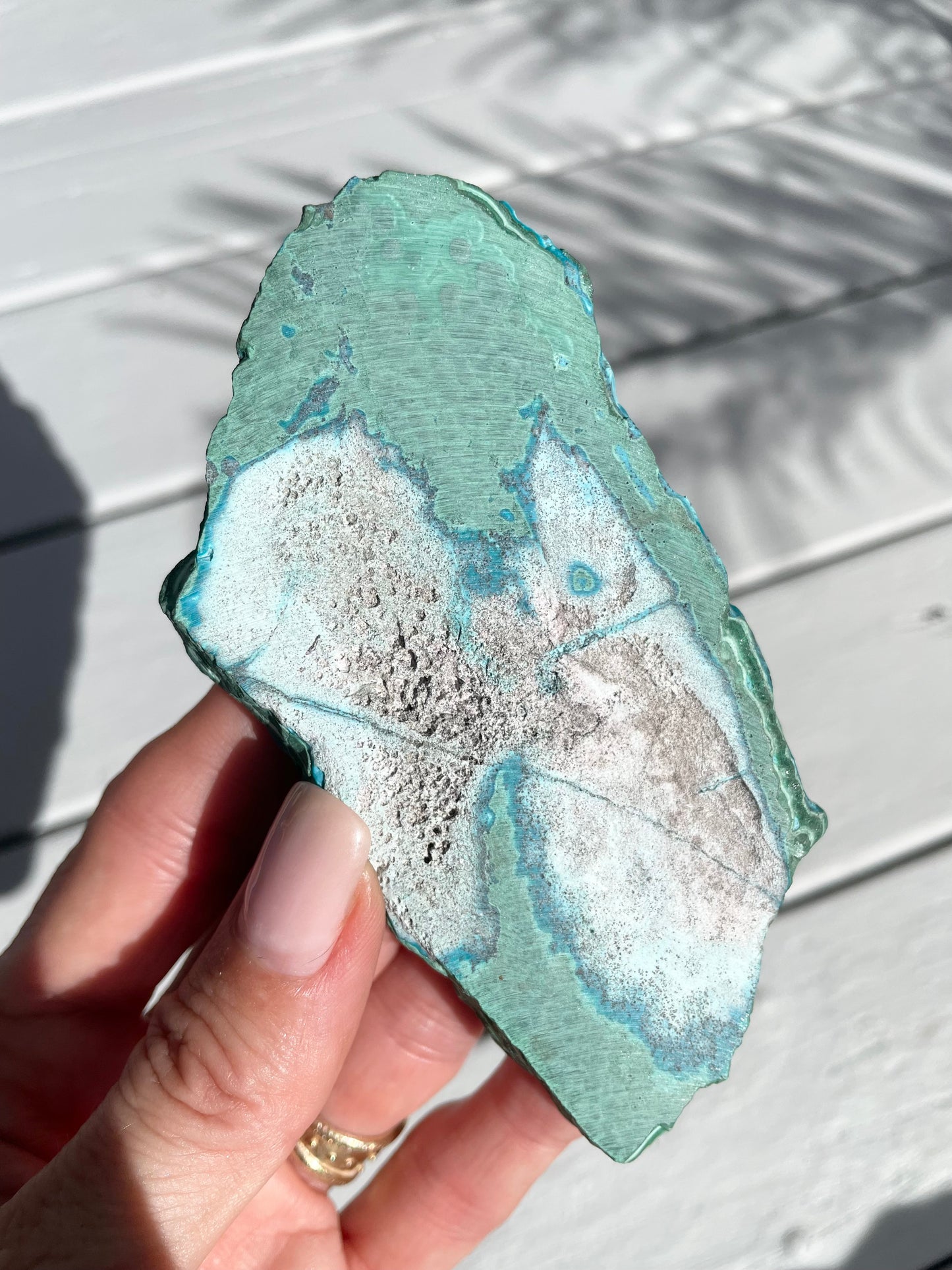 Chrysocolla Malachite Freeform