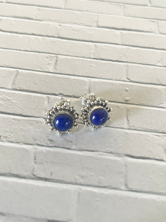 Lapis Lazuli Studs