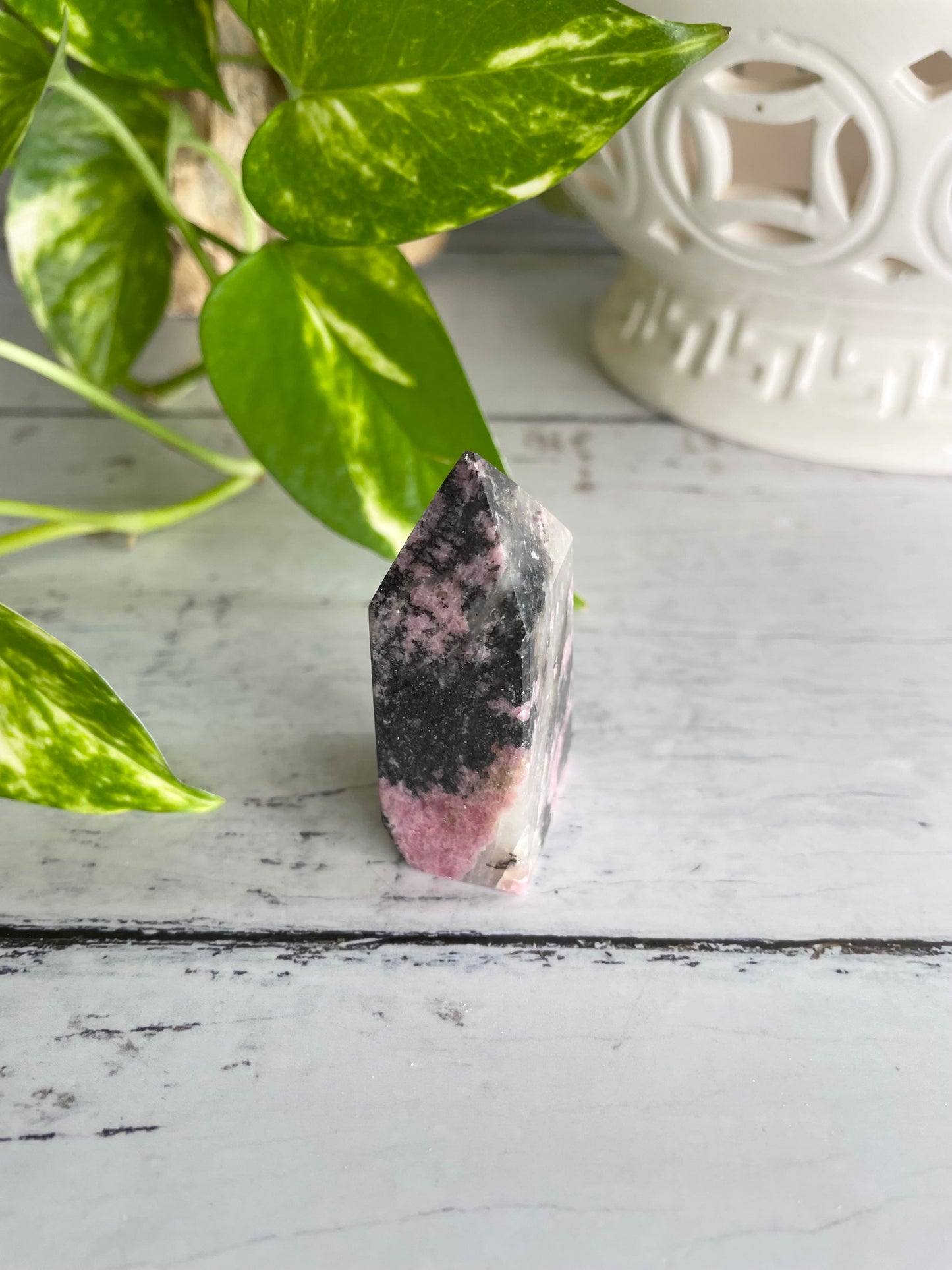 Rhodonite Obelisk