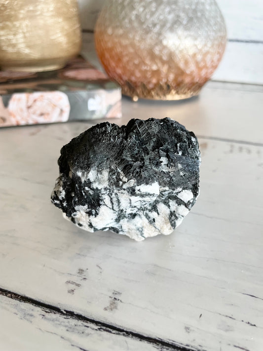 Tourmaline In Quartz