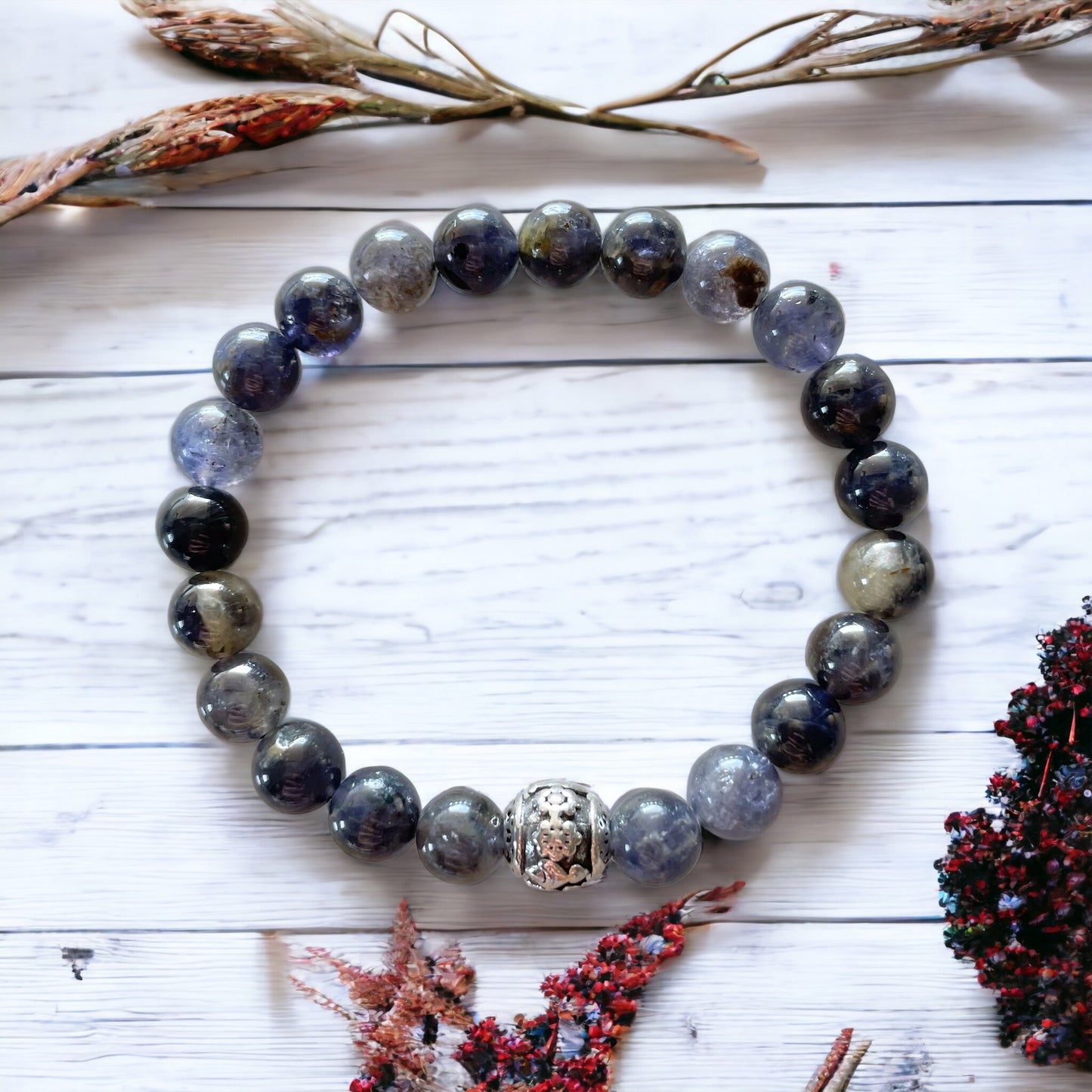 Iolite FREE SPIRIT Healing Bracelet ©️