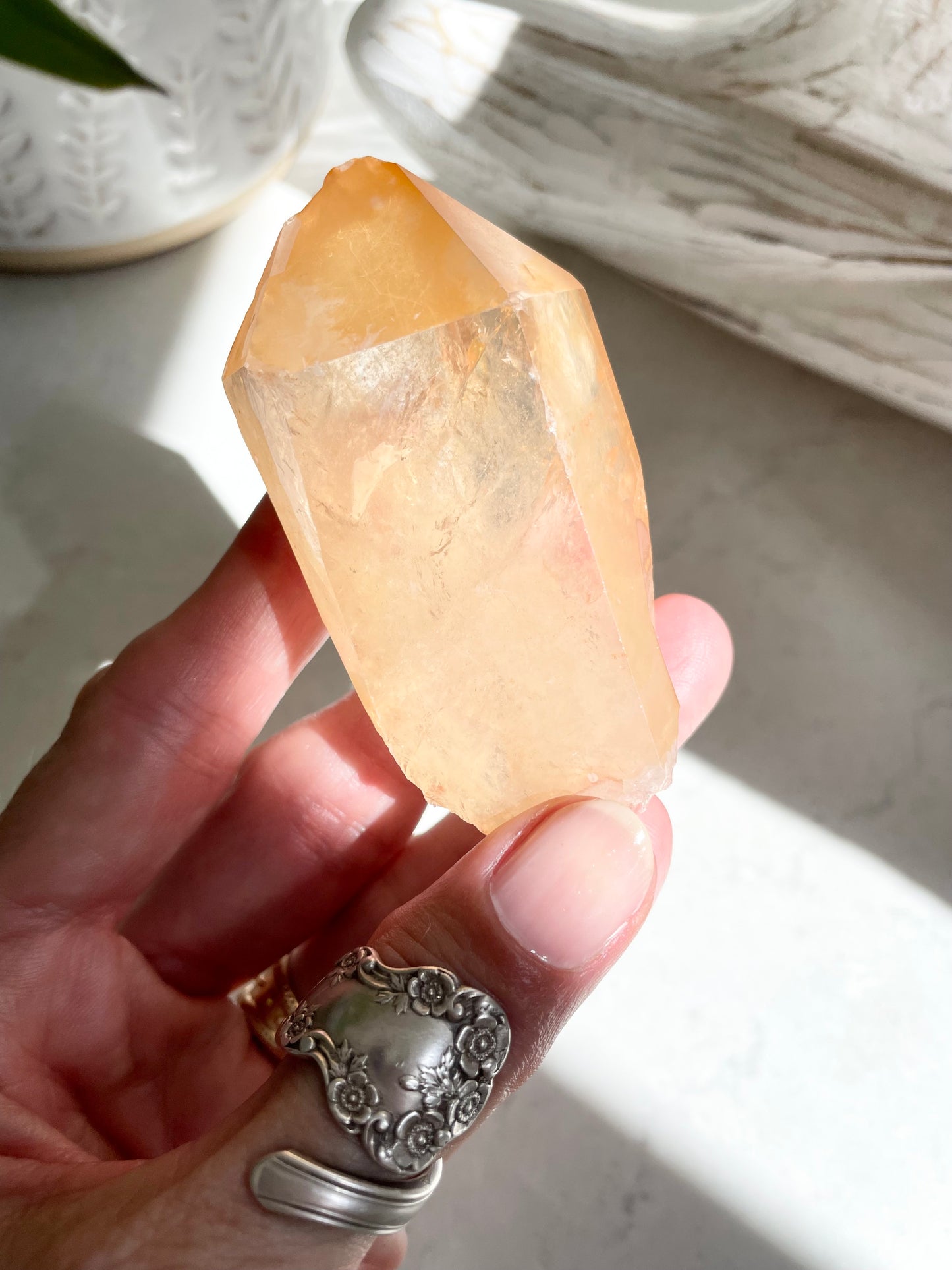 Tangerine Quartz point