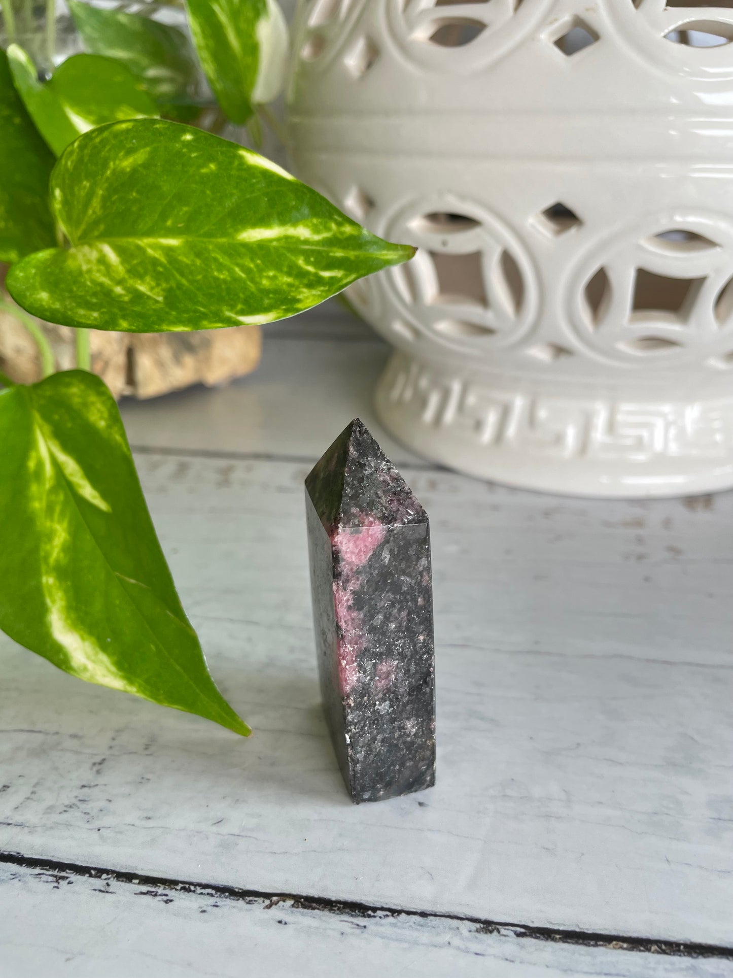 Rhodonite Obelisk