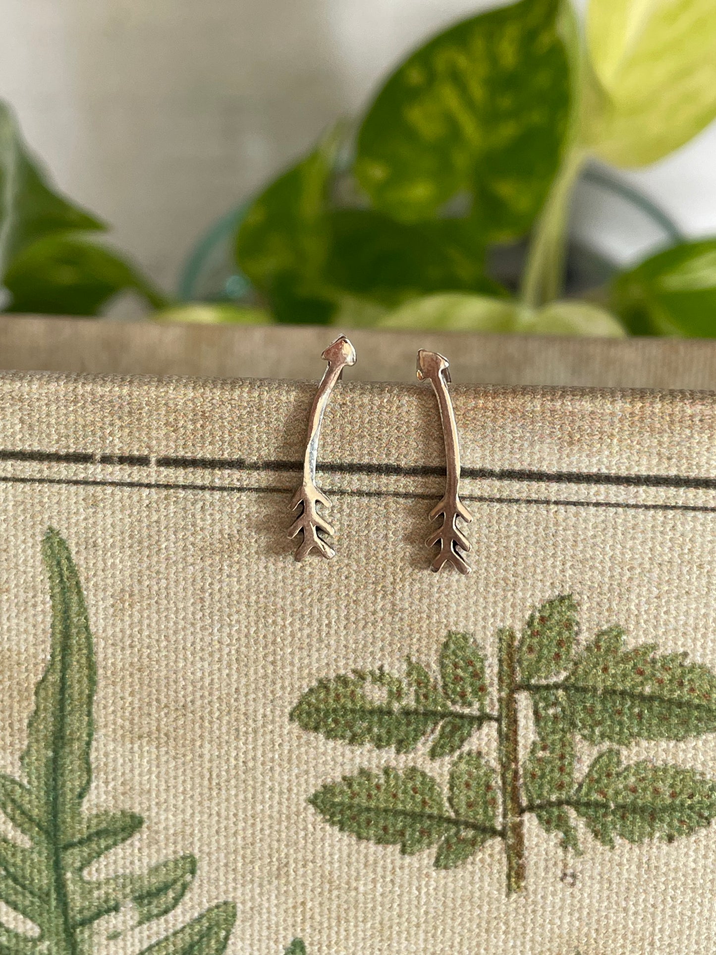 Arrow ~ Silver Ear Cuffs