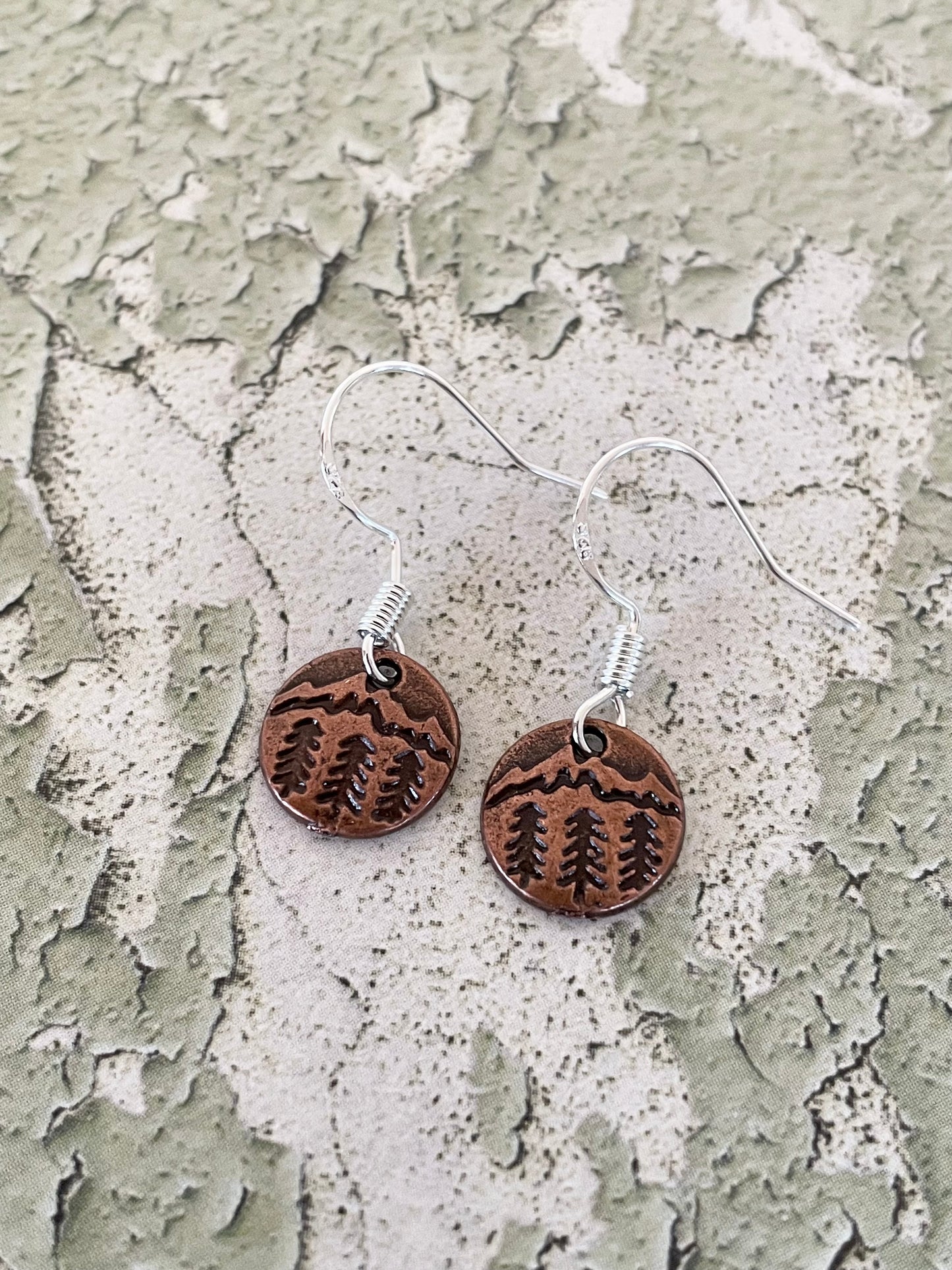 Copper Dangles - Cherokee Love