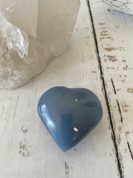 Angelite Heart