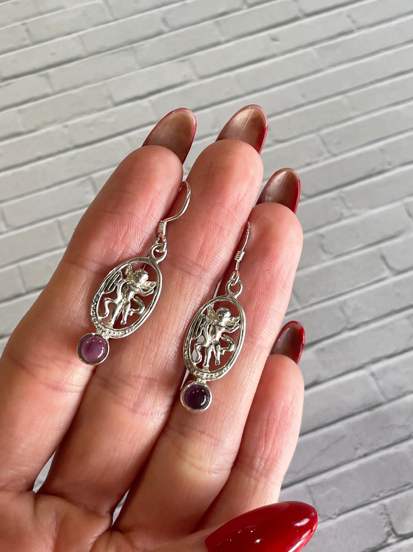 Amethyst Dangles