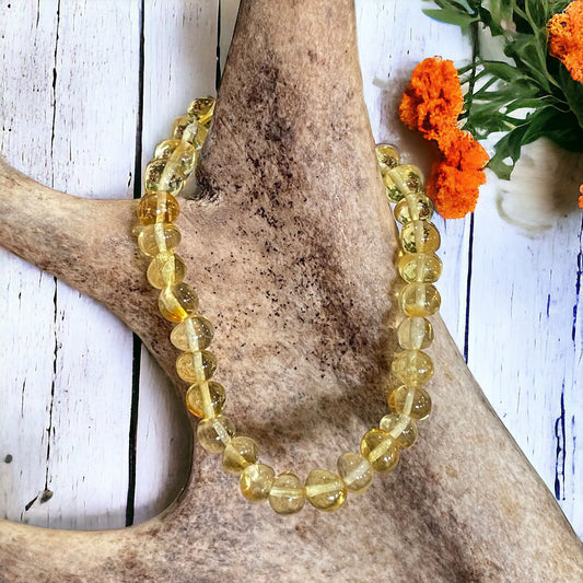 Amber Golden Healing Bracelet ~ Sunshine