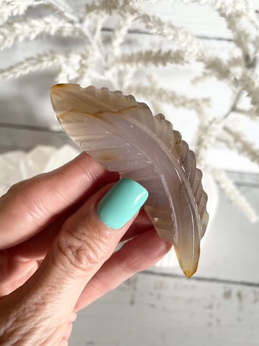 Agate feather
