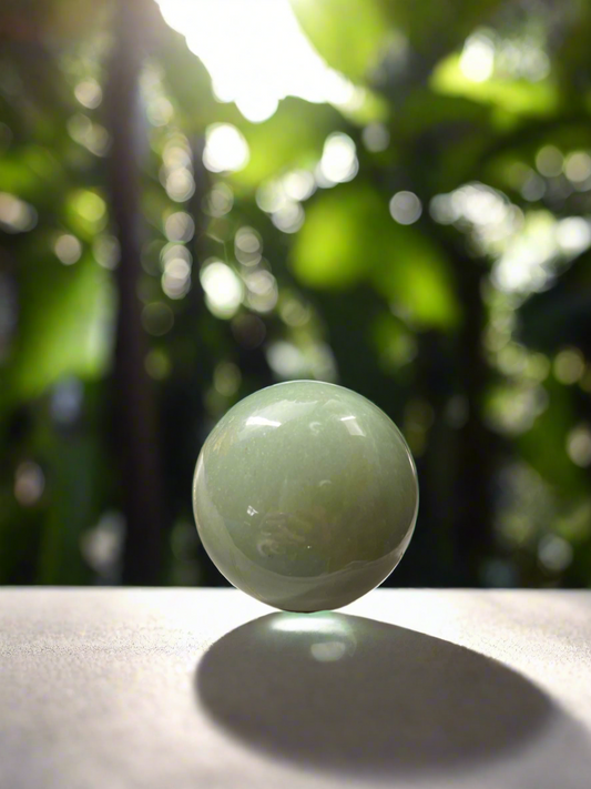 Green Aventurine Sphere Includes Holder