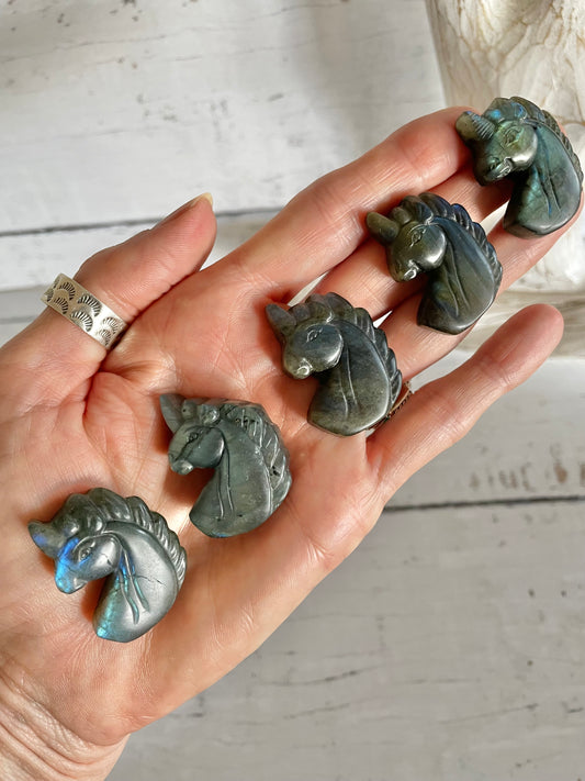 INTUITIVELY CHOSEN ~ Labradorite Unicorn