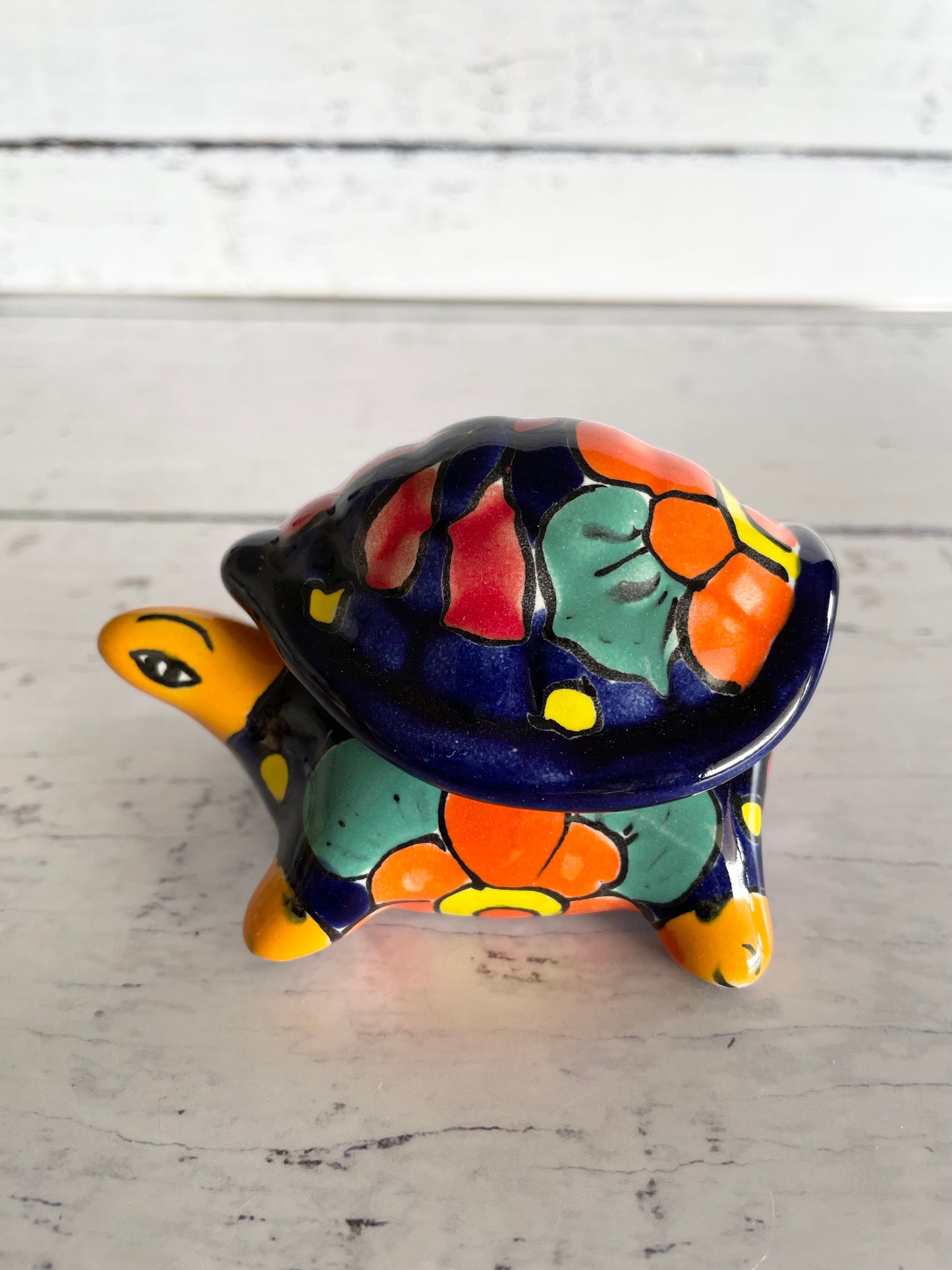 Mexican Talavera Turtle