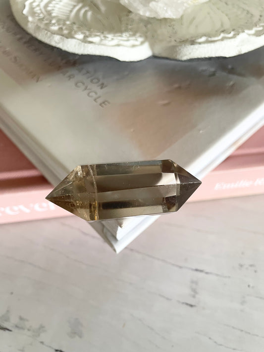 Smoky Quartz Double Termination Point