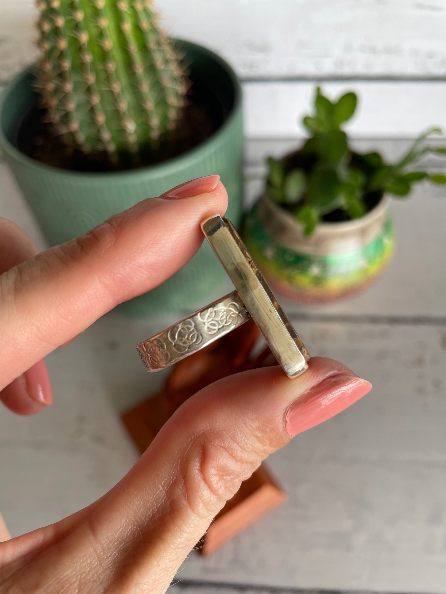 Sweetgrass Studio ~ Australian Boulder Opal Ring