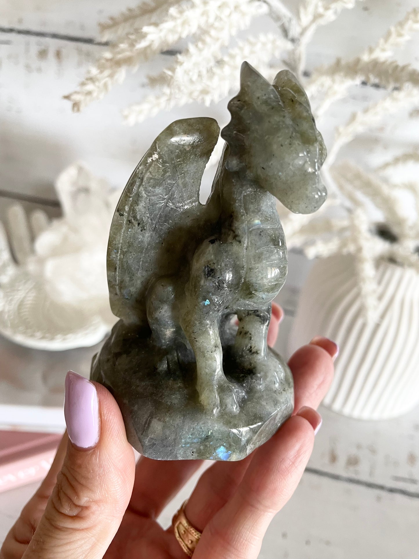 Labradorite Dragon