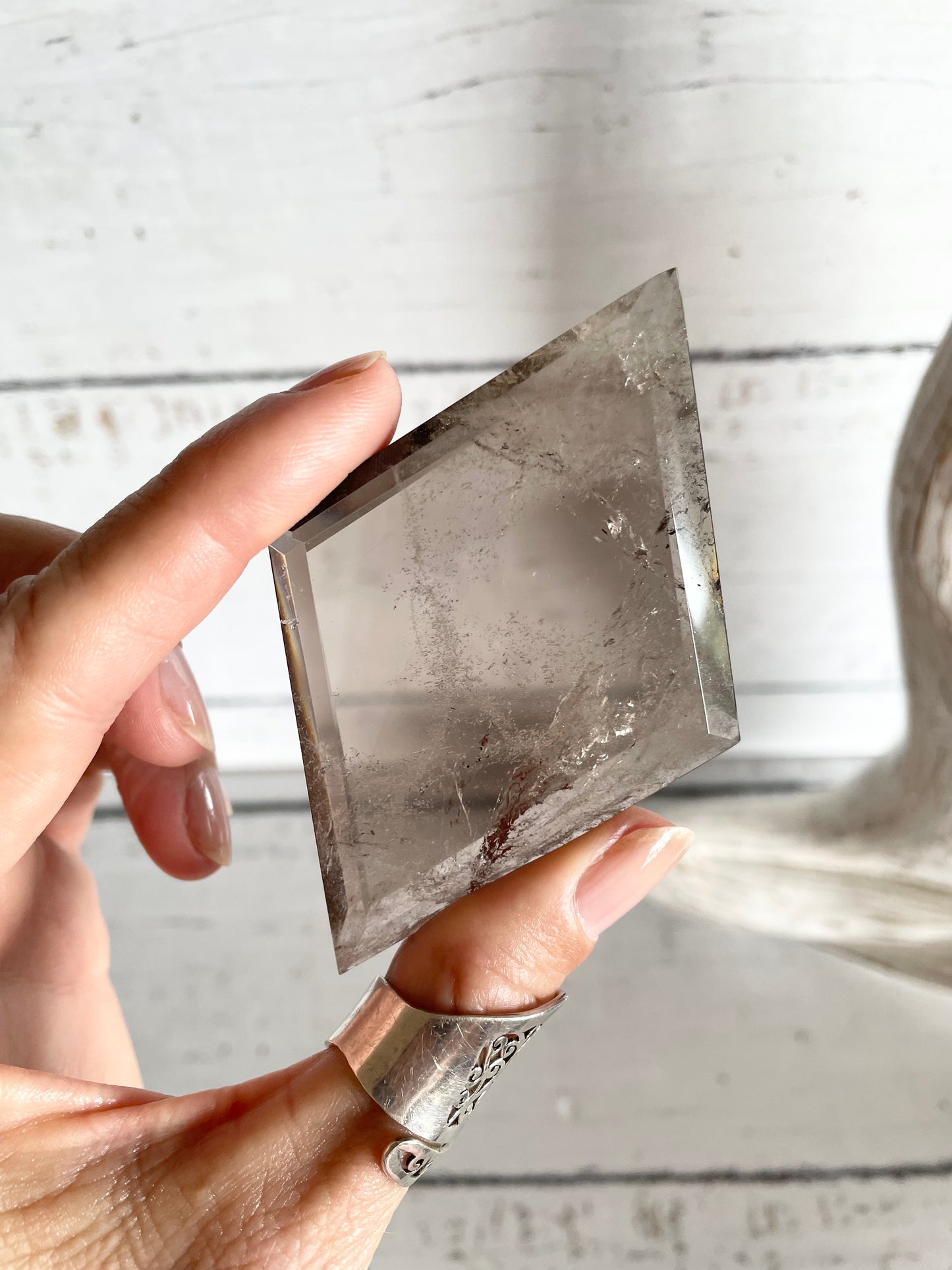 Smoky Quartz Diamond ~ 6