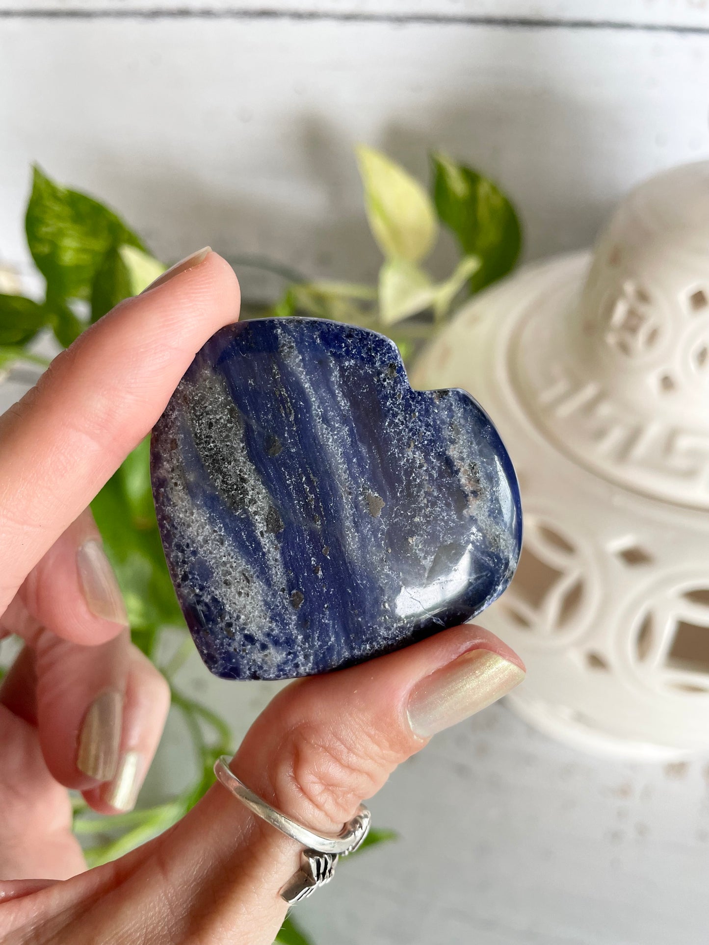 Sodalite Heart