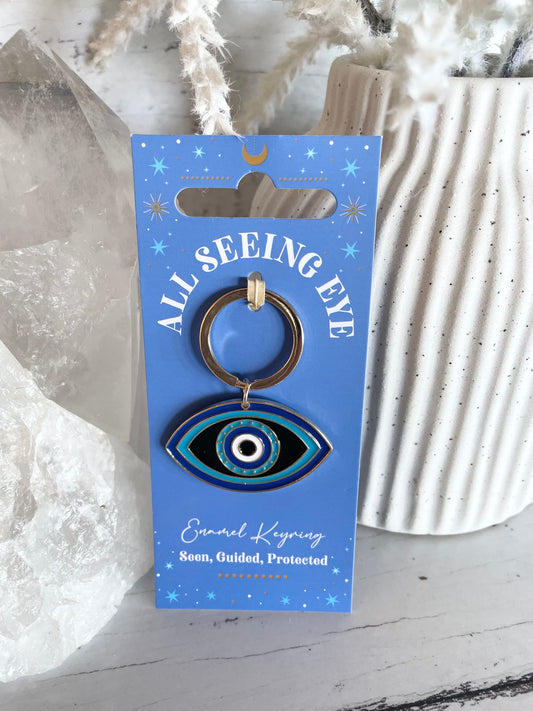All Seeing Eye Keychain