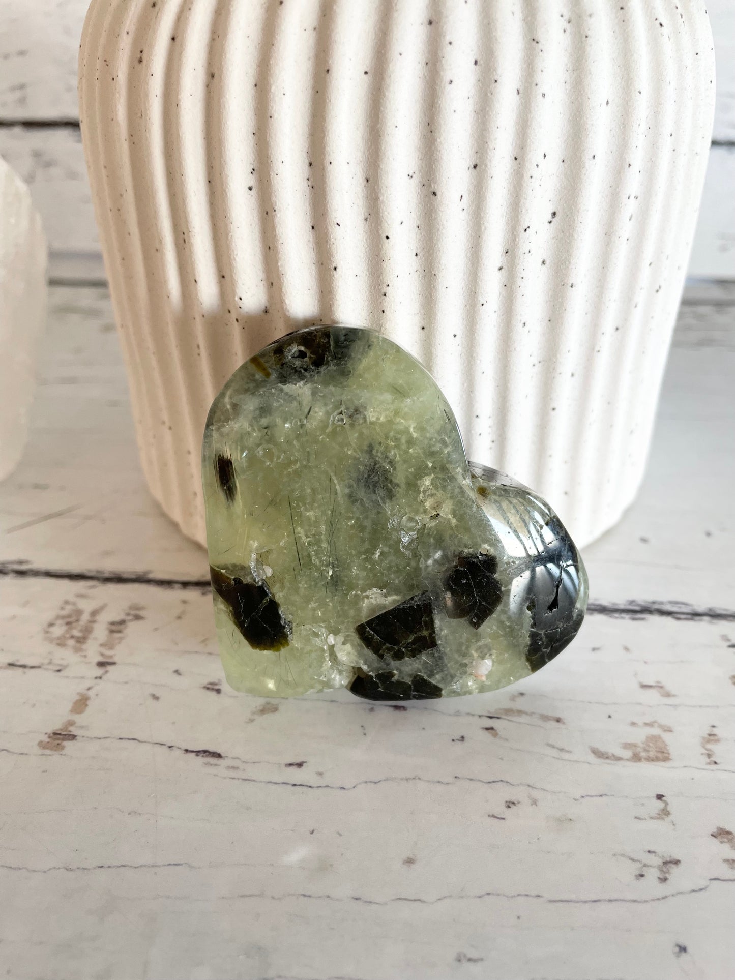 Prehnite Heart