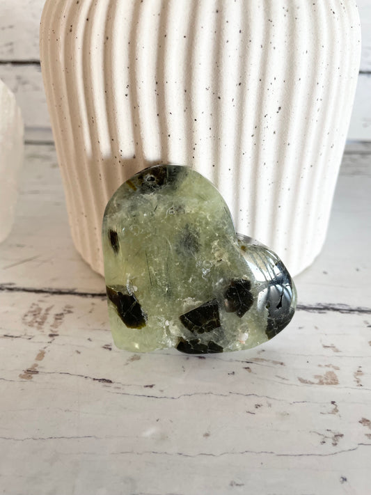 Prehnite Heart