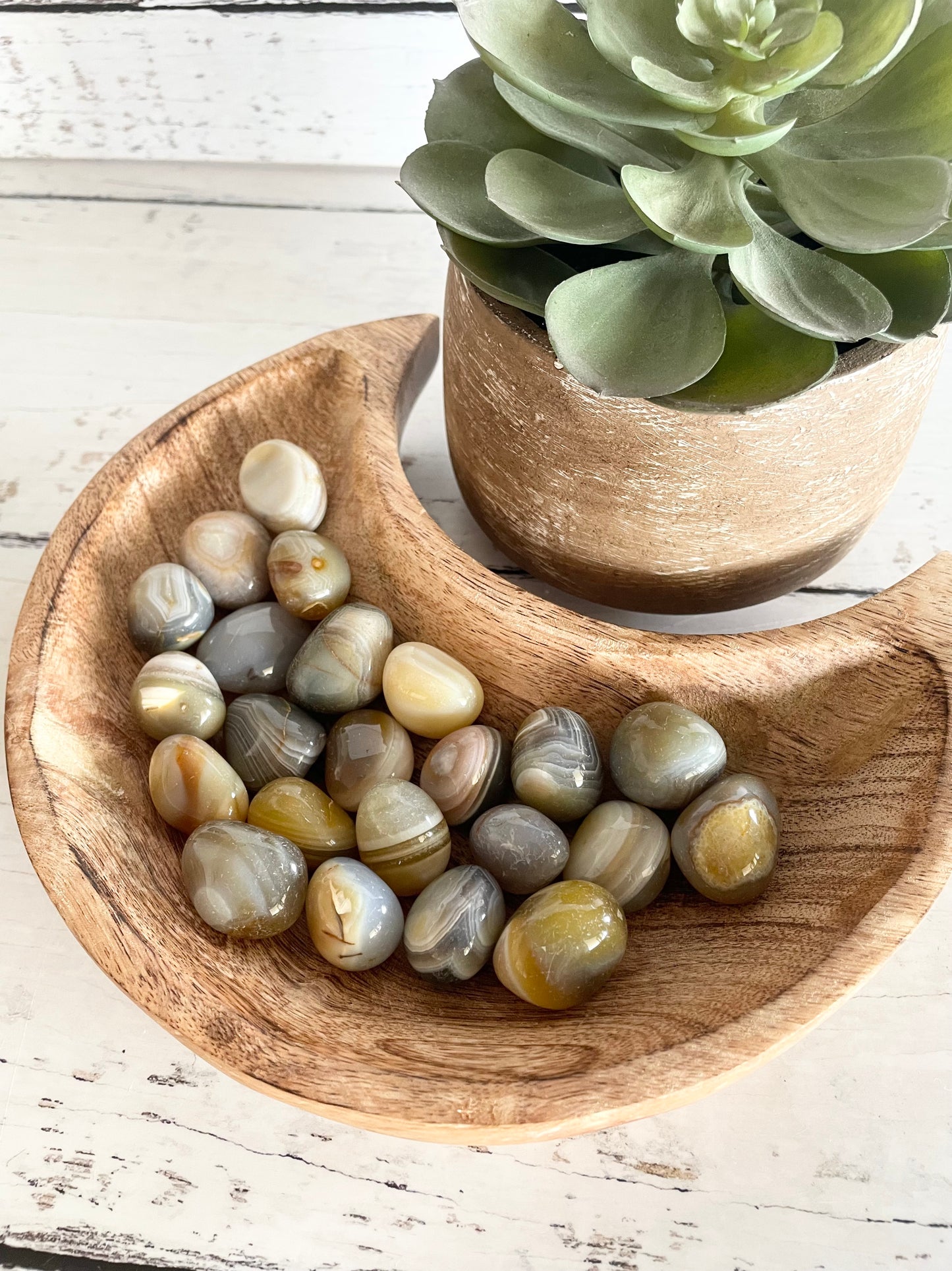 Botswana Agate Tumble Stones