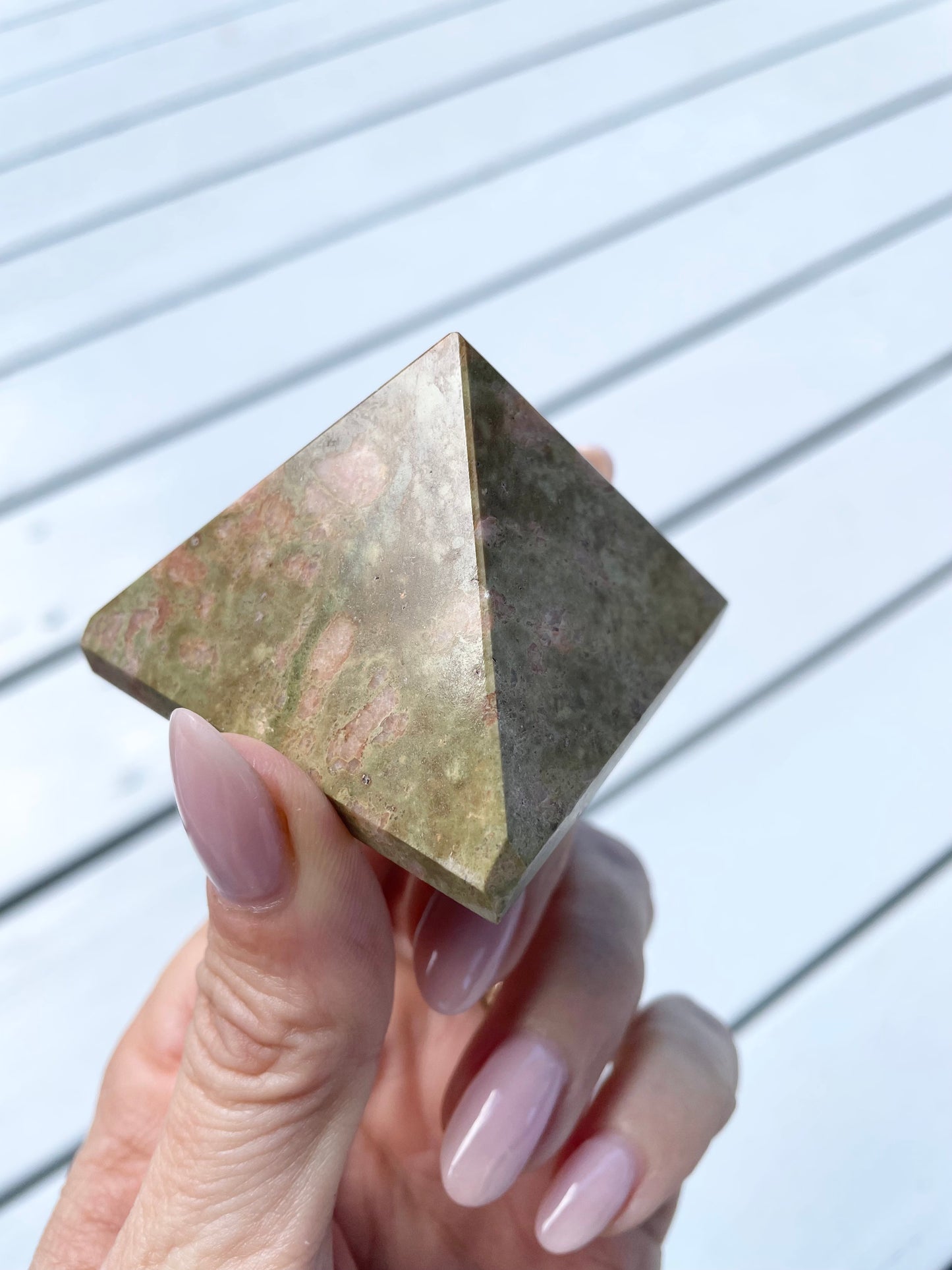 Unakite Pyramid