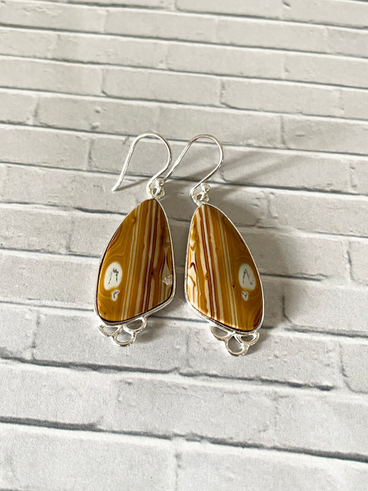Snakeskin Jasper Dangles