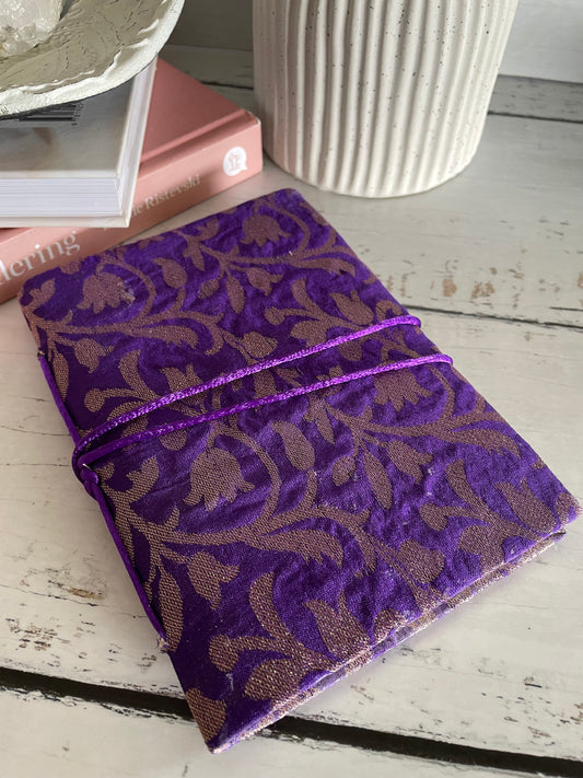 Recycled bohemian journal - tree free paper!