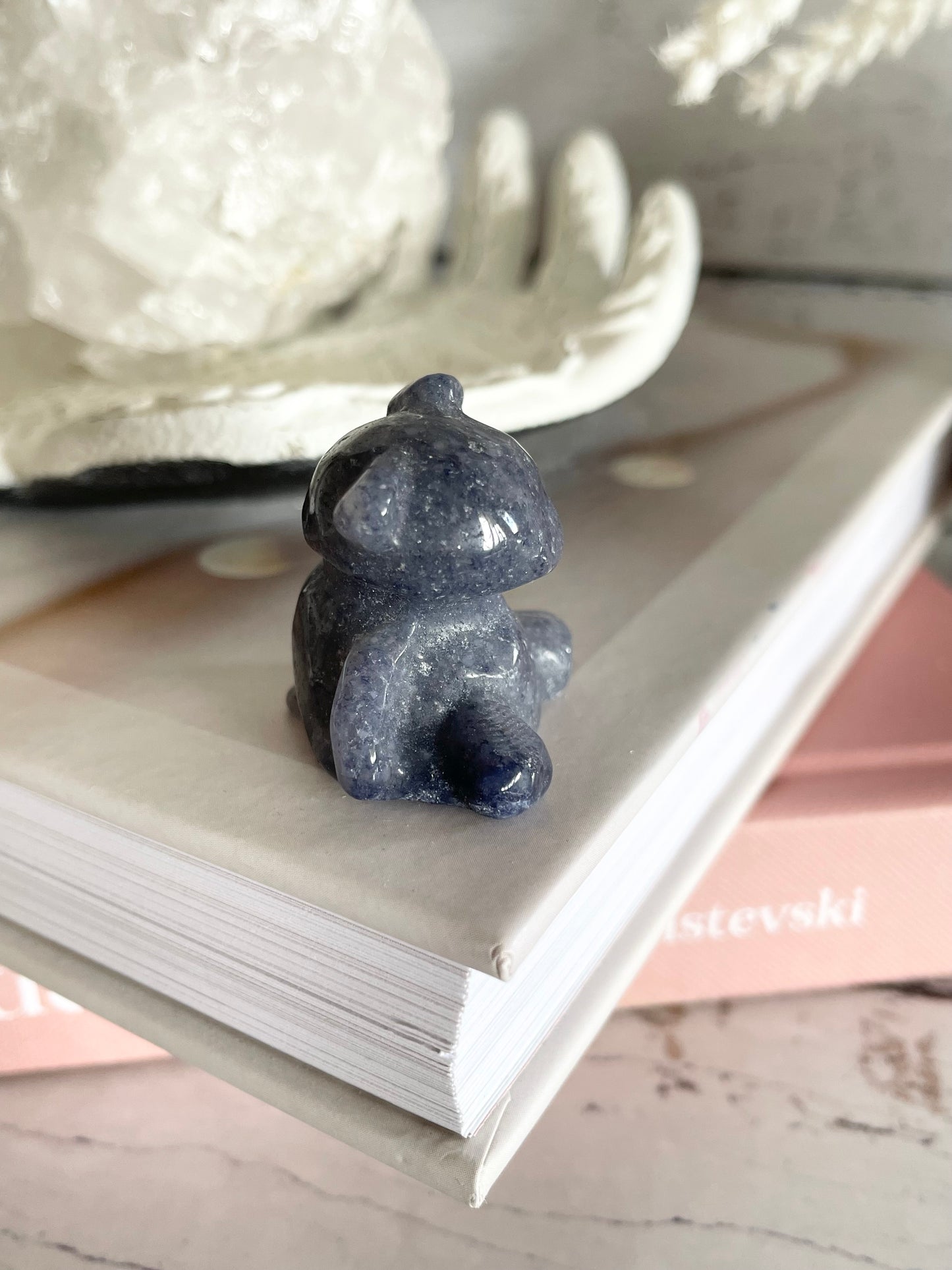 Teddy Bear ~ Blue Quartz