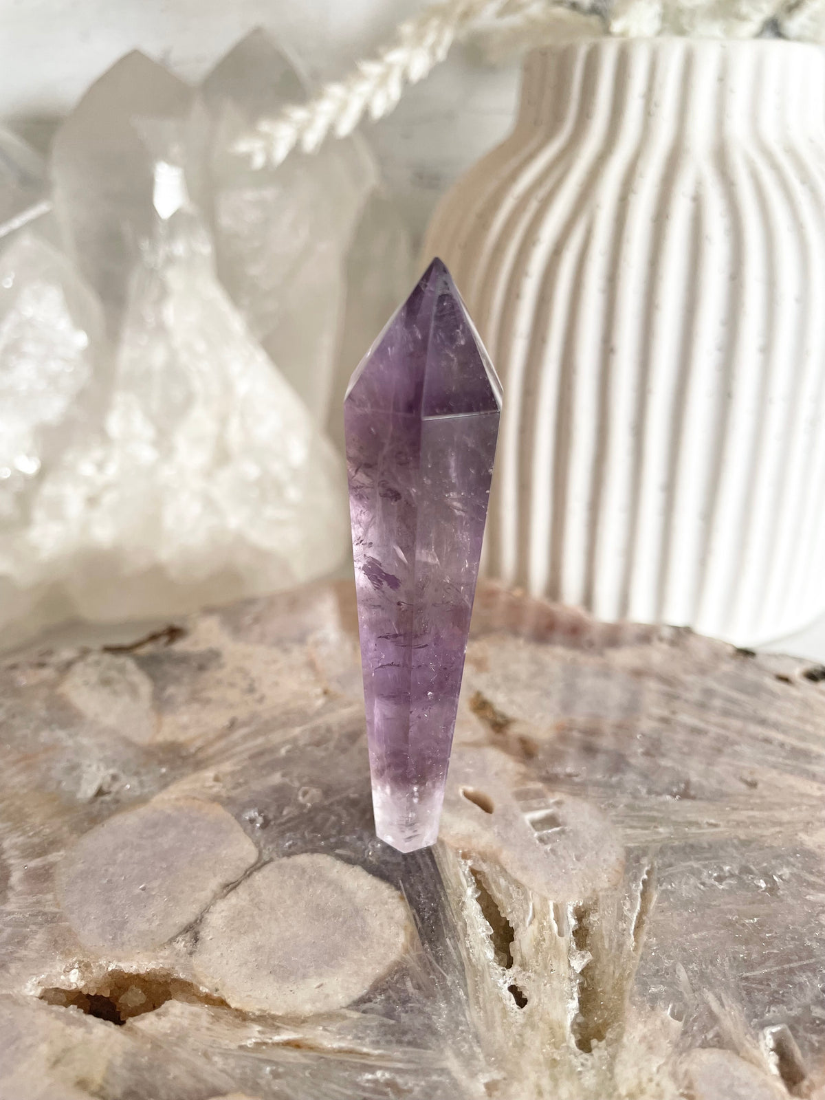 Amethyst Torch/Point