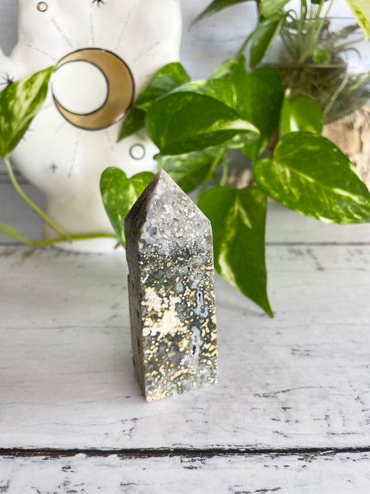 Ocean Jasper Obelisk