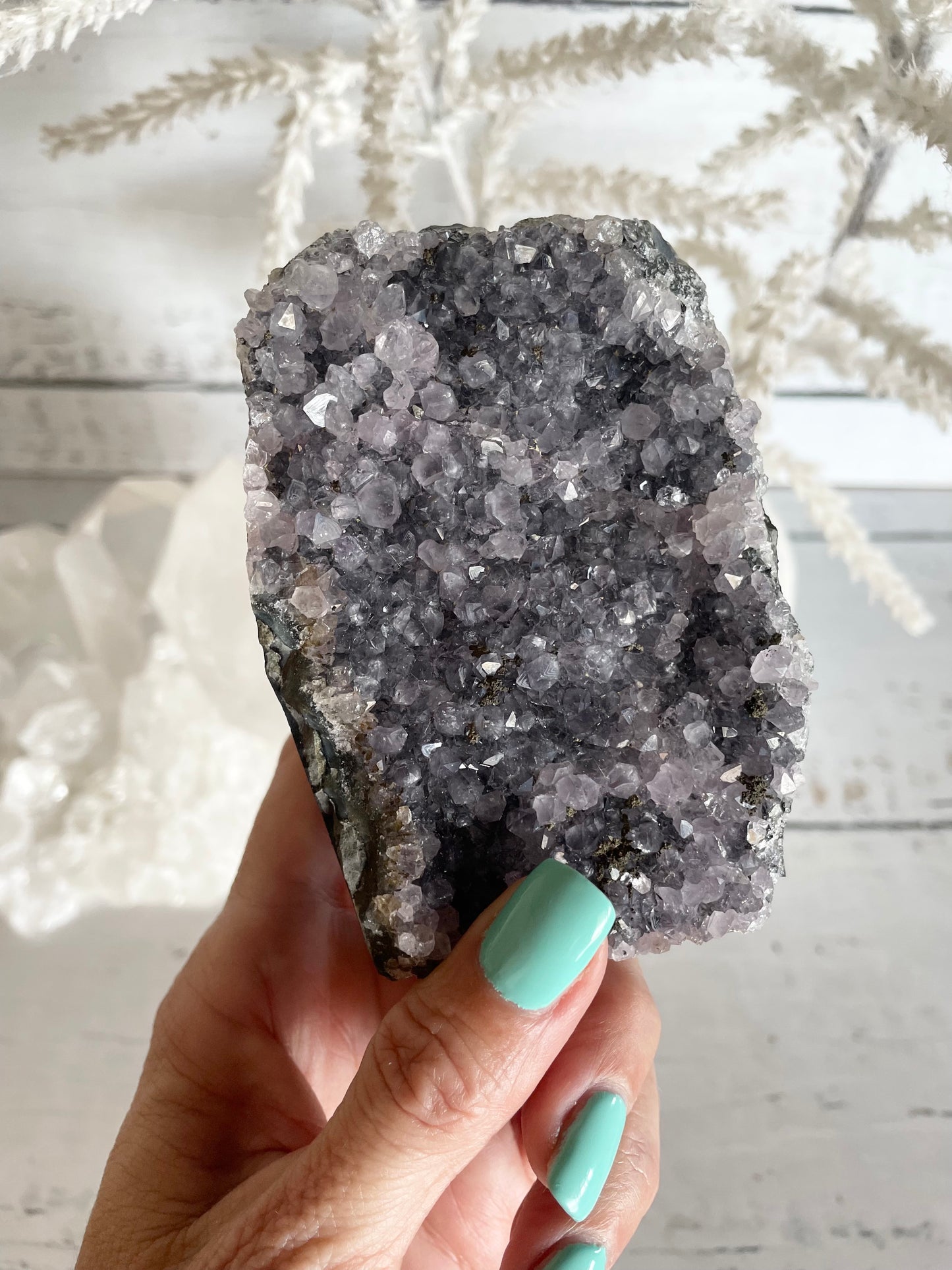 Amethyst Standing Cluster